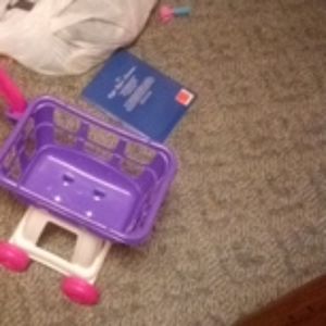 Toddler shopping cart
